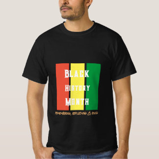 Zwart Geschiedenis Maand T-shirts voor Heren