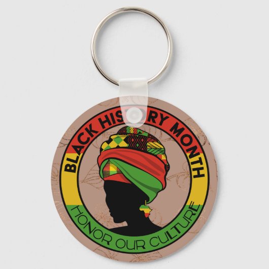 Zwart Geschiedenis Ontwerper Sleutelhanger Mauve G (Voorkant)