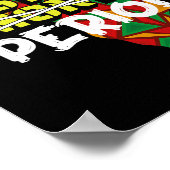 Zwart Geschiedenis Periode Zwart Geschiedenis Maan Poster (Hoek)