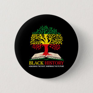 Zwart Geschiedenis Trots Zwart Geschiedenis Cultuu Ronde Button 5,7 Cm