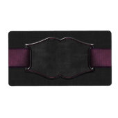 Zwart gesp Apothecary Label (Voorkant)