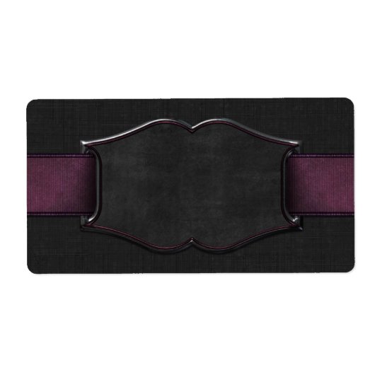 Zwart gesp Apothecary Label (Voorkant)