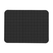 Zwart getextureerde vierkantjes magneet (Horizontaal)