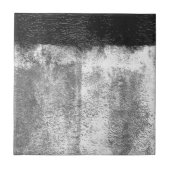 Zwart gewalste verf tegeltje (Voorkant)