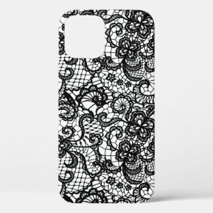 Zwart gezicht op wit Case-Mate iPhone case