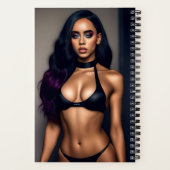 Zwart gif model Notitieboek (Achterkant)