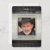 Zwart Gold hedendaags sympathie Hartelijk dank Bedankkaart (Voorkant)