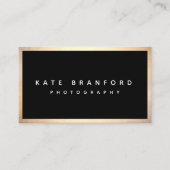 Zwart Gold Professional-Visitekaartje Visitekaartje (Voorkant)