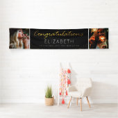 Zwart Goud 2025 Afstuderen 2 Fotobanner Spandoek (Insitu)