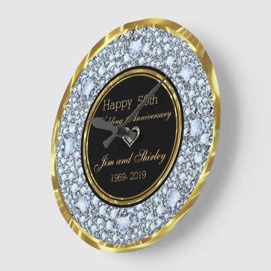 Zwart & Goud 50ste huwelijksjubileum Grote Klok (Hoek)