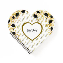 Zwart & Goud Aangepast Afstuderen Dagboek