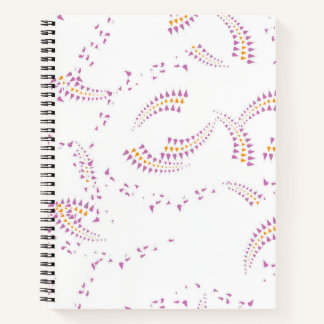 Zwart Goud Abstract Naadloos Patroon Notitieboek