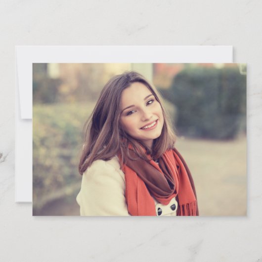 Zwart Goud Afstuderen Klasse van 2024 Foto (Achterkant)