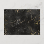 Zwart Goud Agaat Wishing Well Behuizing Kaart (Achterkant)