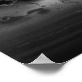 Zwart Goud Agate Geode 24x36 Trouw Welkom Poster (Hoek)