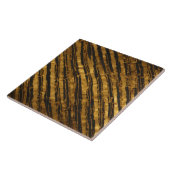 Zwart Goud  Art Deco Trendy Collectie Tegeltje (Zijkant)