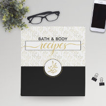 Zwart & Goud 🧼 Artisan Bath & Body Recepten
