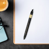 Zwart goud Business logo naam telefoon mail websit Zwarte Inkt Pen