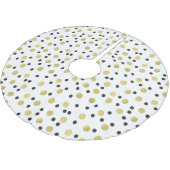 Zwart Goud Confetti Kerstboom Rok (Gekanteld)