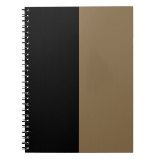 Zwart & Goud CUSTOM Notitieboek (Voorkant)