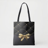 Zwart & Goud Diamond Tas (Voorkant)
