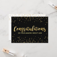 Zwart Goud Dieet Slim Gewichtsverlies Gefeliciteer