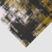 Zwart goud en wit tissuepapier (Detail)