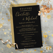 Zwart Goud Gast Bruiloft Weekend Programma