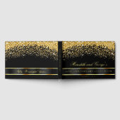 Zwart Goud Glitter 50e Jubileum Gastenboek (Volledig)