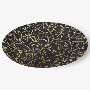 Zwart goud  goud  goud papieren bordje