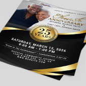 Zwart & Goud Kerkjubileum Flyer