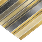 Zwart Goud Kerstmis Fa La Patroon # 27 ID1009 Tafelkleed (Gekanteld)