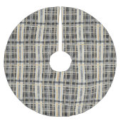 Zwart Goud Kerstmispatroon#2 ID1009 Kerstboom Rok (Voorkant)