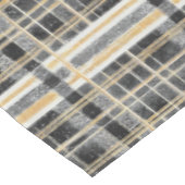 Zwart Goud Kerstmispatroon#2 ID1009 Tafelkleed (Gekanteld)