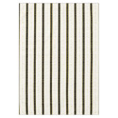 Zwart Goud Kerstmispatroon#35 ID1009 Tafelkleed (Voorkant)