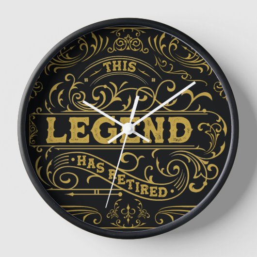  zwart goud legende pensioen (Voorkant)