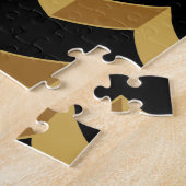 Zwart Goud Legpuzzel (Zijkant)