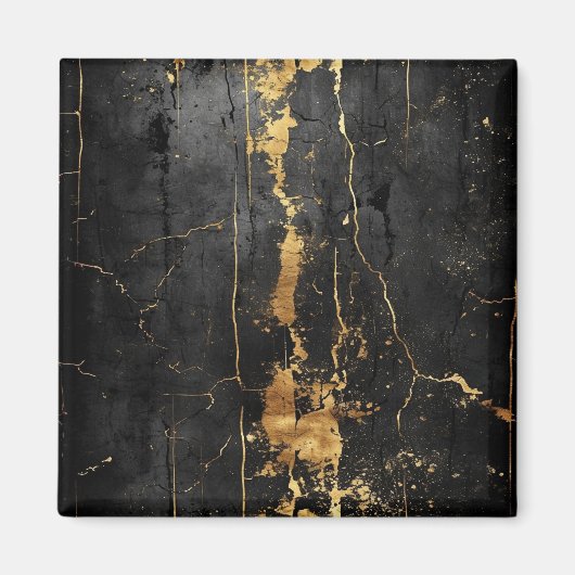 Zwart Goud  Magneet (Voorkant)