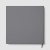 Zwart & Goud Marmer Design Gastenboek (Achterkant)