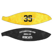 Zwart Goud Meisjes Team Geest Herdenking Basketbal (Panelen)