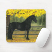 Zwart goud - mousepad muismat (Met muis)