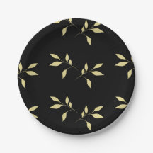 Zwart & Goud Petal Luxe Verfijnd dineren