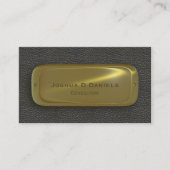 Zwart Goud Professioneel Consultant Visitekaartje (Voorkant)