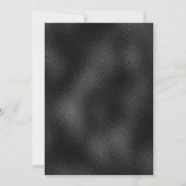 Zwart Goud Sneaker Bal Kaart (Achterkant)