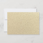 Zwart Goud Sparkle Dress Quinceanera RSVP (Achterkant)