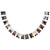 Zwart Goud Stippen Foto Afstuderen Jubileum Party Vlaggetjes (Alle)