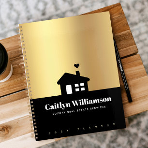 Zwart Goud Vastgoed Makelaar Huis Modern Planner