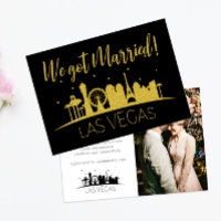 Zwart Goud Vegas Foto Bruiloft Elopement Party