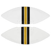 Zwart Goud & Wit Ontwerp American Football (Panelen)