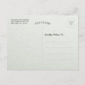 Zwart Goud Yoga Meditatie Instructeur Reiki Master Briefkaart (Achterkant)